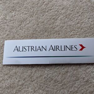 Austrian Airlines Sticker Must See Aviation
